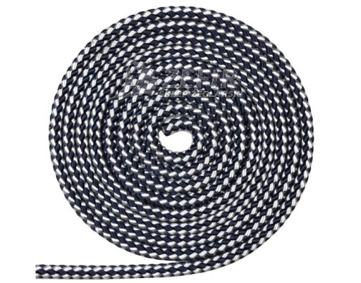 PLACHITEĽNÉ KOTVACIE LANO 8mm BIELO-NÁMORNÍCKA MODRÁ - 03410