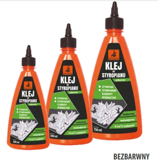 Polymérové lepidlo na polystyrén 500ml DRAGON
