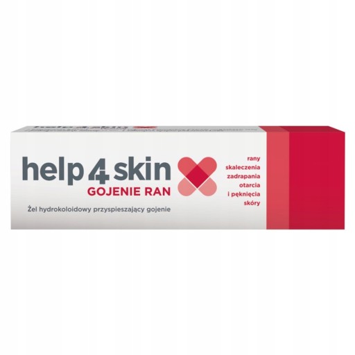 Help4skin Hojenie rán a popálenín, hydrokoloid, Gél - 20 g