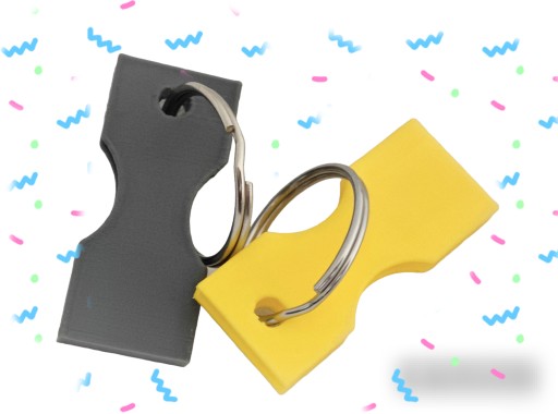 Puzdro Yubikey 1 kus sivá žltá alebo čierna ochrana kľúča Yubikey 5 NFC