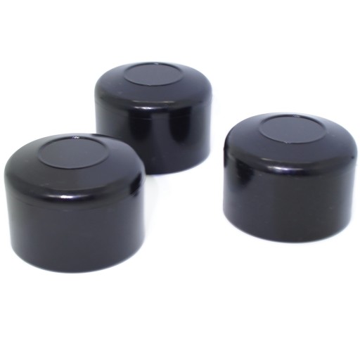 ZÁSTRČKA POST FI42 MM 5 KS ČIERNA