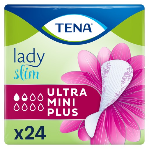Urologické vložky Tena Lady Slim Ultra Mini Plus 24 kusov