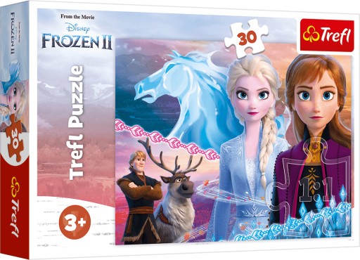 PUZZLE 30 EL - Frozen Ice Queen, TREFL 18253