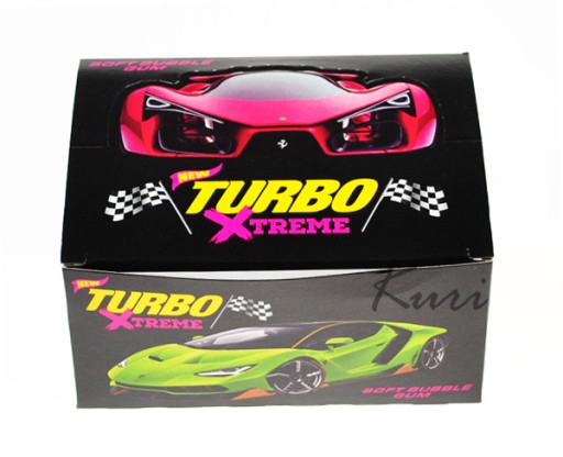 Extreme Turbo Bubble Gum 100 ks