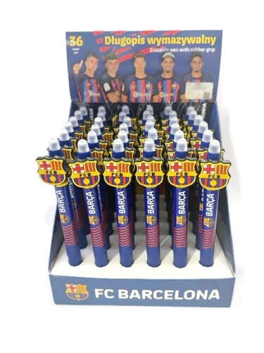 FC BARCELONA stierateľný guľôčkový hrot ASTRA AUTOMATIC 0,5 mm MODRÁ NÁPLŇ