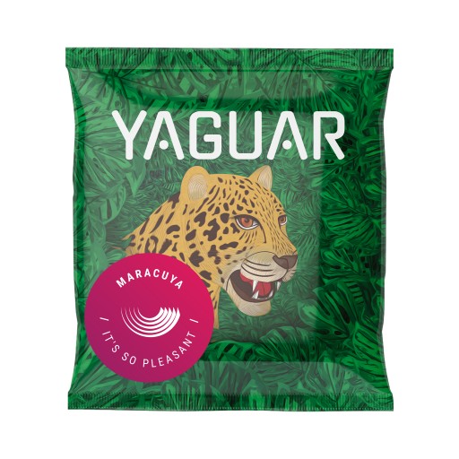 Ukážka Yerba Mate Yaguar Maracuya Mučenka 50g