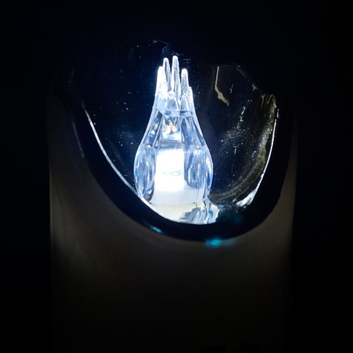 VEĽKÁ LED VLOŽKA SVIEČKY NA NAPÁJANIE BATÉRIOU DO SVIEČKY 16CM EFEKT PLAMEŇA + BATÉRIE