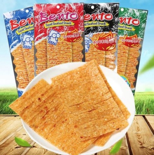 Snack Kalmar Hot & Spicy Blue 20g Bento