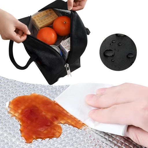 TERMÁLNE RAŇAJKY OBEDOVÁ TAŠKA JEDLO PLÁŽ CESTOVNÁ KRABIČKA Zips