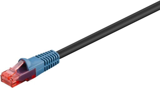 Externý LAN kábel UTP cat.6, krútená dvojlinka RJ45, 10 m