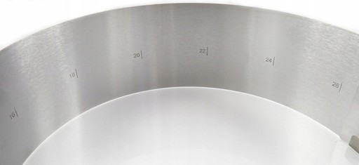 RING BAND TORTA RÁM TORTA DAŽĎ NASTAVITEĽNÁ FORMA SCHÉMA 16-30 V8cm