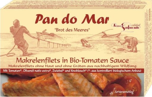 MAKRELA V BIO RAJČINOVEJ Omáčke 120 G - PANVA NA MAR