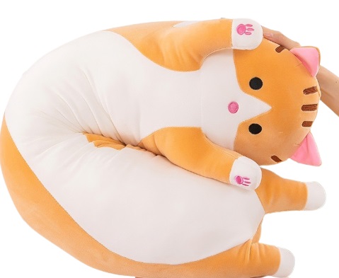 VANKÚŠEK MASKOT DLHÝ MASKOT PLYŠOVÁ HRAČKA 50 cm