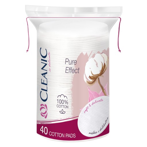 Bavlnené hygienické vložky Cleanic Pure Oval