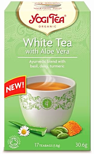 Biely čaj s aloe BIO (17 x 1,8 g) 30,6 g Yo