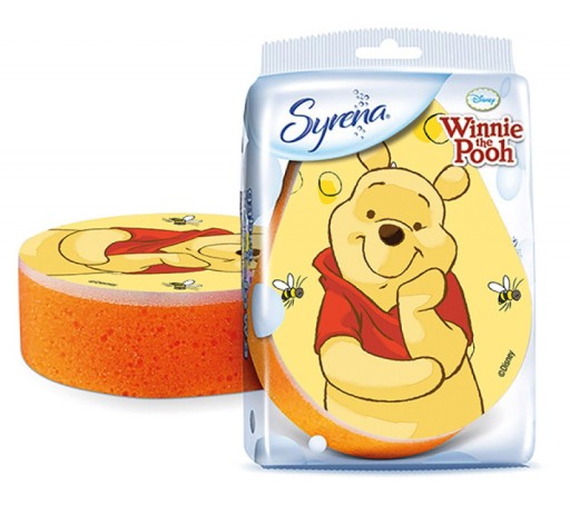 Hubka do kúpeľa Morská panna Macko Pú a Disney Friends