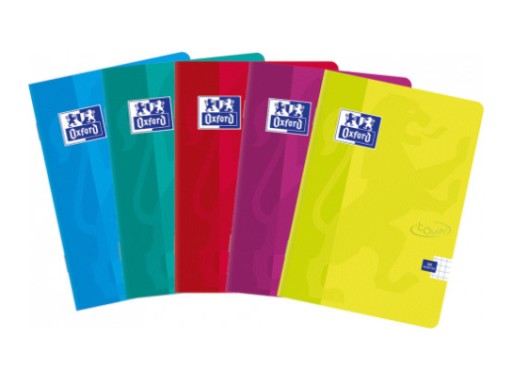 OXFORD TOUCH zápisník A4 mriežka 60k 90g/m2 fialová