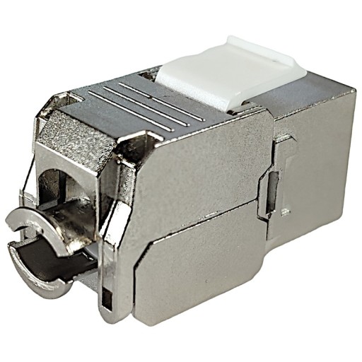 Keystone RJ45 kat.6 STP zásuvka, prachotesná