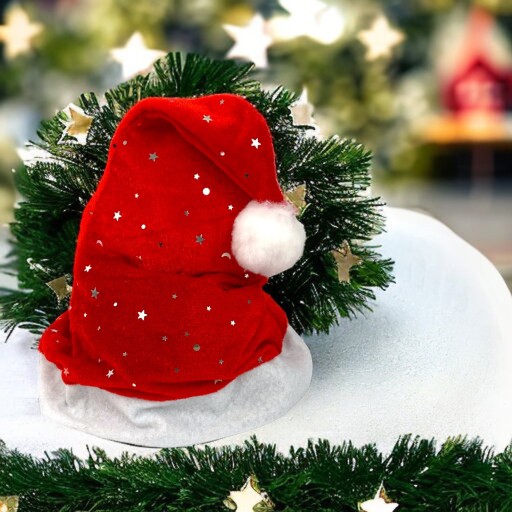 PLYŠOVÁ SANTA čiapka, SANTA outfit