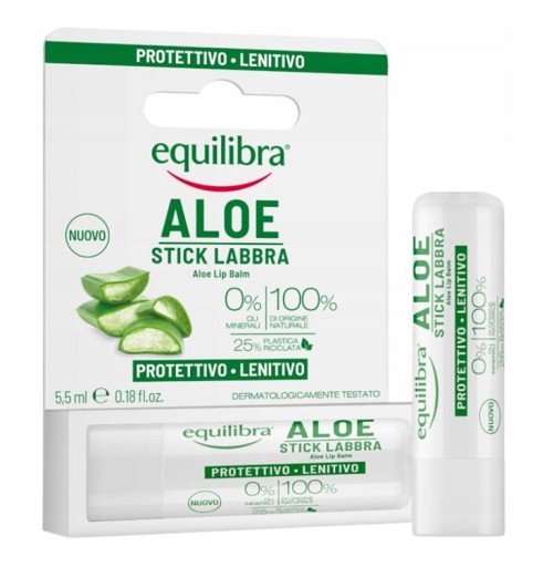 Equilibra ALOE VERA STICK rúž 20% Aloe Vera