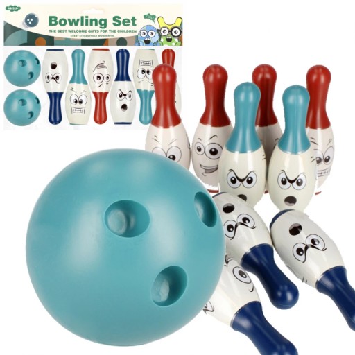 DOMÁCA BOWLINGOVÁ ZRUČNOSTNÁ HRA S 2 GUĽAMI