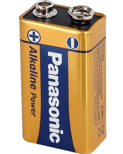 BATÉRIA 6LR61 9V PANASONIC ALKALICKÉ NAPÁJANIE