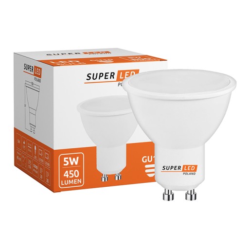 Halogénová trubica na povrch + svietidlo GU10 LED 5W
