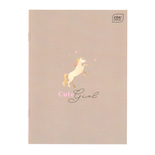 NOTEBOOK A5 16K FAREBNÉ TRENDY GIRLS LINE INTERPRINT
