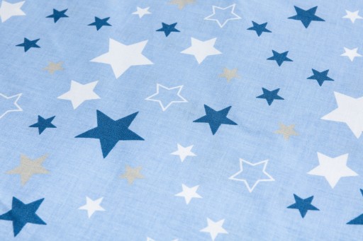 BLUE STARS OBLIEK NA VANKÚŠE NA KRMENIE STARS Sensillo