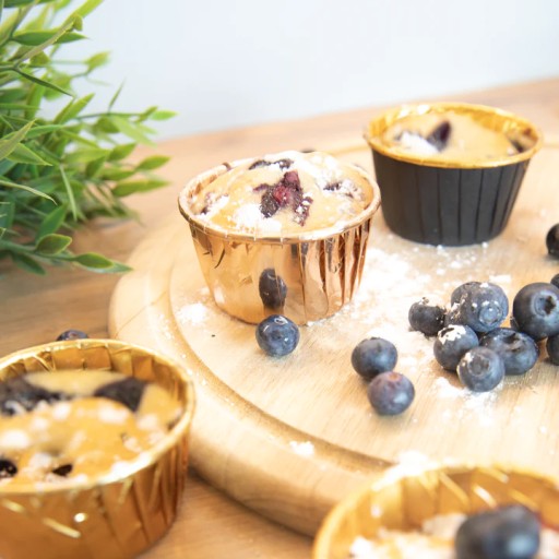 Košíčky na muffiny a košíčky na muffiny, BIELY, 20 ks