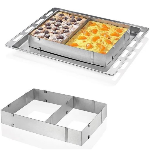 TORTOVÝ RÁM NASTAVITEĽNÁ FORMA NA TORTY