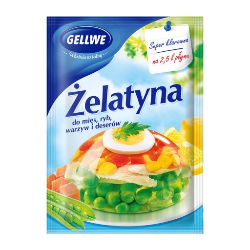 GELLWE Univerzálna želatína 20g