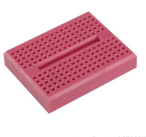 Doska prototypu, 170 polí, červená
