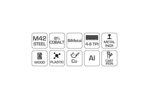 Bimetalová dierová píla 22 mm, oceľ M42 Hogert