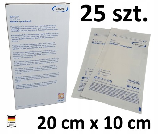 OMIETKA SO STERILNÝM OBKLADOM RAN 20x10 1 KS