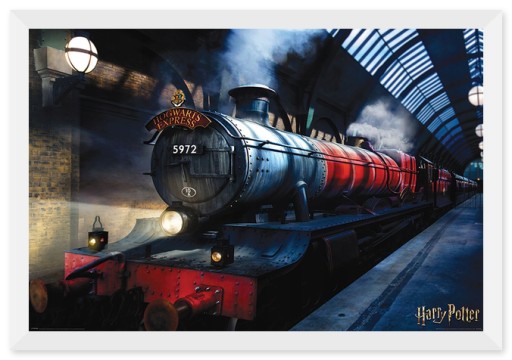 Plagát vlaku Harry Potter Rokfortský expres 61x91,5