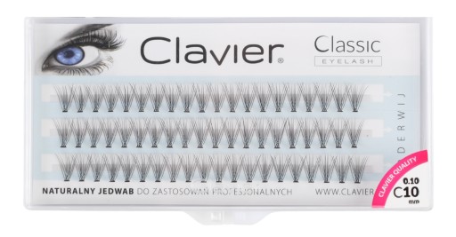 Clavier - Umelé mihalnice v trsoch - C-10 mm