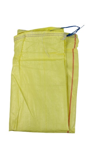 ŽLTÉ PP vrecia S ŤAHOM 50x80 cm 10 ks.