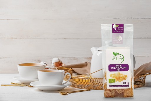 Biolife Bio kandizovaný zázvor 100 g