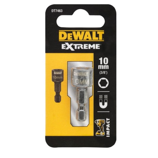 DEWALT DT7463 NÁRAZOVÁ ZÁSUVKA 10mm EXTREME MAGNET