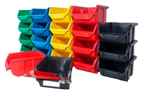 Ecobox stredne čierny