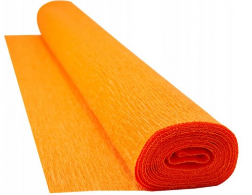 CREPECOVER hodvábny papier 0,5x2m ORANŽOVÝ Hit!!