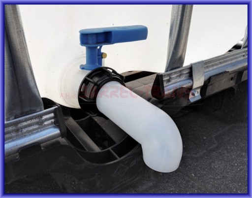 IBC výtok Mauzer Tank 1000L sada Kadička