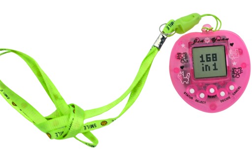 TAMAGOTCHI TAMAGOCZI 168in1 INTERAKTÍVNE ELEKTRONICKÉ ZVIERATKO + VODÍTKO