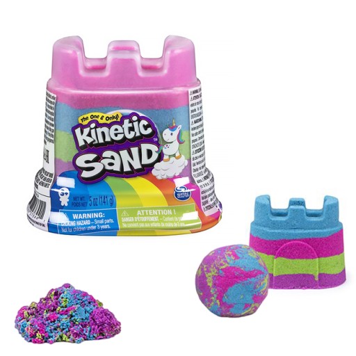 Kinetický pieskový dúhový hrad