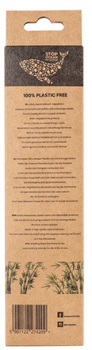 ZUZii ECO ECO Bambusové slamky 10+1 zero waste
