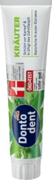 DONTODENT Krauter zubná pasta 125ml Bylin
