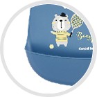 Canpol silikónový BIB s BONJOUR POCKET 4m+