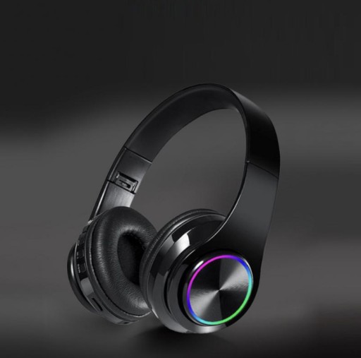 BEZDRÔTOVÉ SLÚCHADLÁ BLUETOOTH 5.0 MIKROFÓN RGB OSVETLENIE