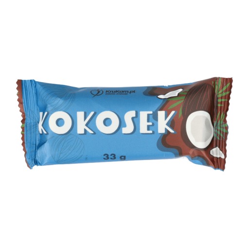 Zdravá výživa KruKam Kokosek čokoládová tyčinka 33g